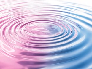 梦幻双色水波纹