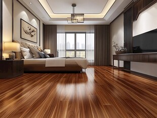 现代简约风格温馨卧室空间