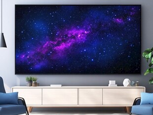 梦幻星空电视背景墙画面