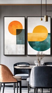 现代简约风餐厅艺术挂画