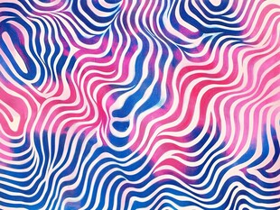 炫彩波浪纹理图案背景