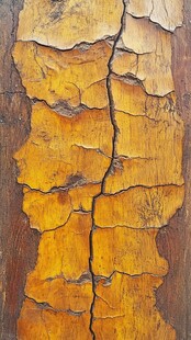 斑驳开裂的老旧木质纹理