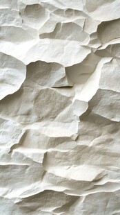 褶皱白纸纹理特写