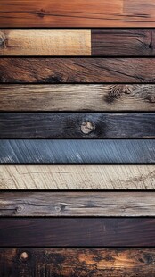 多彩复古木板纹理展示