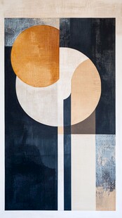 几何抽象艺术装饰画