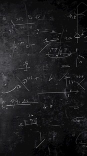 黑板上的数学化学公式