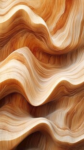 木纹波浪纹理艺术图案