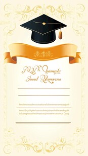 毕业荣誉证书模板设计