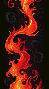 火焰纹饰图案