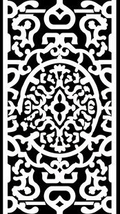 中式镂空雕花图案设计