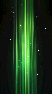绿色炫彩光线背景特效