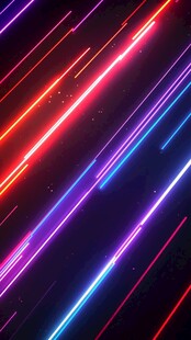 炫彩霓虹光线动感背景