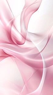 梦幻粉色飘动丝质纹理
