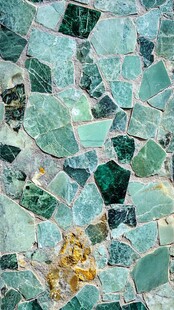 绿宝石碎块镶嵌纹理图案