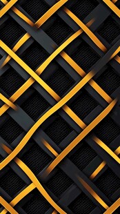 黑金交织网格纹理背景