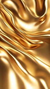 金色绸缎质感背景纹理