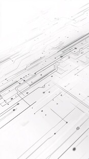 科技感线条抽象背景图