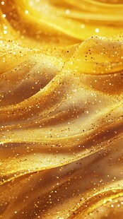 金色闪耀流沙质感背景图