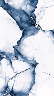 蓝白大理石纹理图案