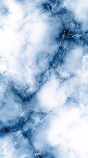 蓝白大理石纹理背景图