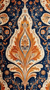 复古精美花卉图案纹理