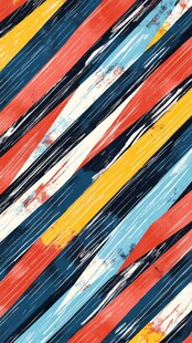 多彩条纹抽象艺术纹理图案