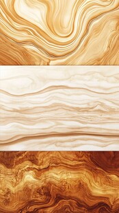 三色大理石纹理图案展示