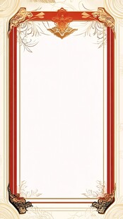 古典华丽边框装饰图案