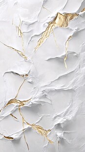 白色金纹大理石纹理背景