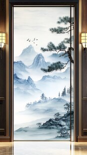 中式山水玄关 意境悠远