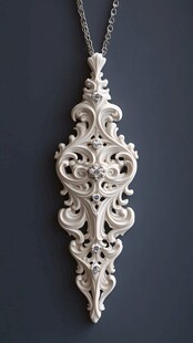 精致雕花吊坠