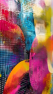 炫彩抽象图案艺术纹理