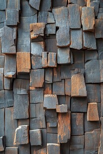 复古砖块墙面纹理特写