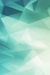 蓝绿色几何多边形背景图
