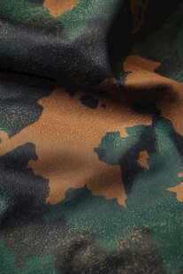 迷彩布料纹理特写