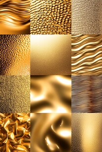 金色纹理材质集合