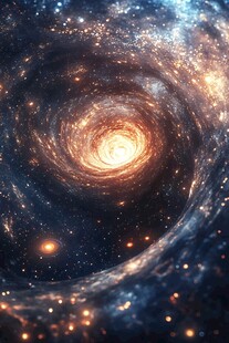 神秘壮丽的宇宙漩涡奇观