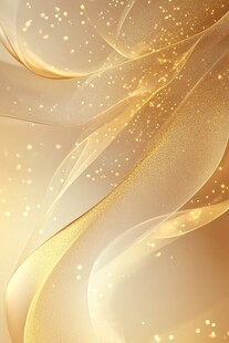 金色梦幻流动光效背景图