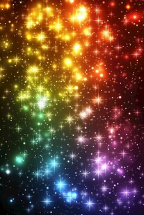 梦幻炫彩星空背景图