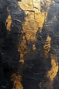 黑金质感斑驳墙面纹理
