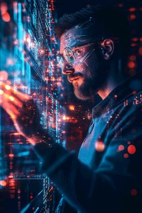 未来科技工程师专注操作