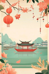 江南水乡春景 古韵悠然