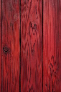 红色实木纹理木板