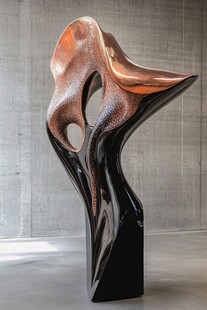 抽象金属雕塑艺术品