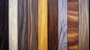 多样木纹板材展示