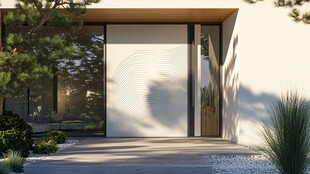 现代简约风格入户门设计