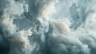 梦幻云海 气势磅礴的景象