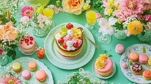 春日缤纷甜品花卉盛宴