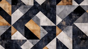 几何拼贴风抽象图案背景