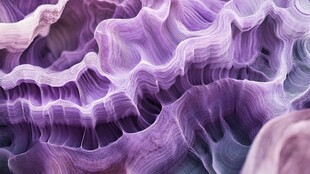 梦幻紫色纹理微观世界